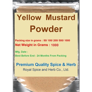 #Yellow Mustard Powder,1000 Grams