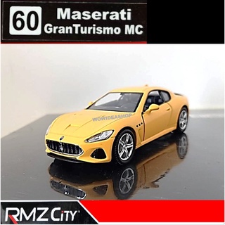 มือหนึ่ง***รถโมเดล รถเหล็ก RMZ CITY รุ่น MASERATI GRAN TURISMO MC