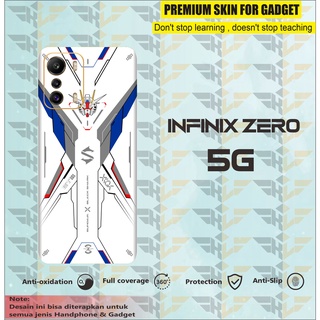 Garskin HANDPHONE INFINIX ZERO 5G สีขาว 2 ชิ้น