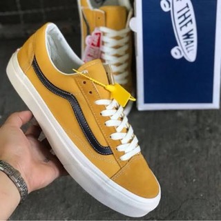 Vans Old Skool Yellow แท้ส่ง EMS มีโค้ดลด-200฿