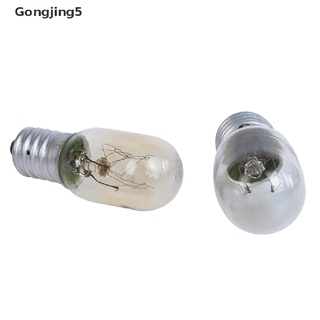 Gongjing5 15 W หลอดไฟตู้เย็นไมโครเวฟ E12 / E14 / E17 หลอดไฟ 230V Th