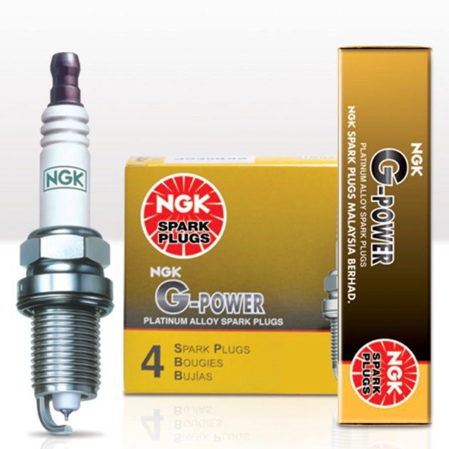 NGK SPARK PLUG G-POWER BR8EGP B8 100% RXZ Y125Z Y125ZR 125Z 125ZR DINAMIK RGV NSR TXR RAIDER