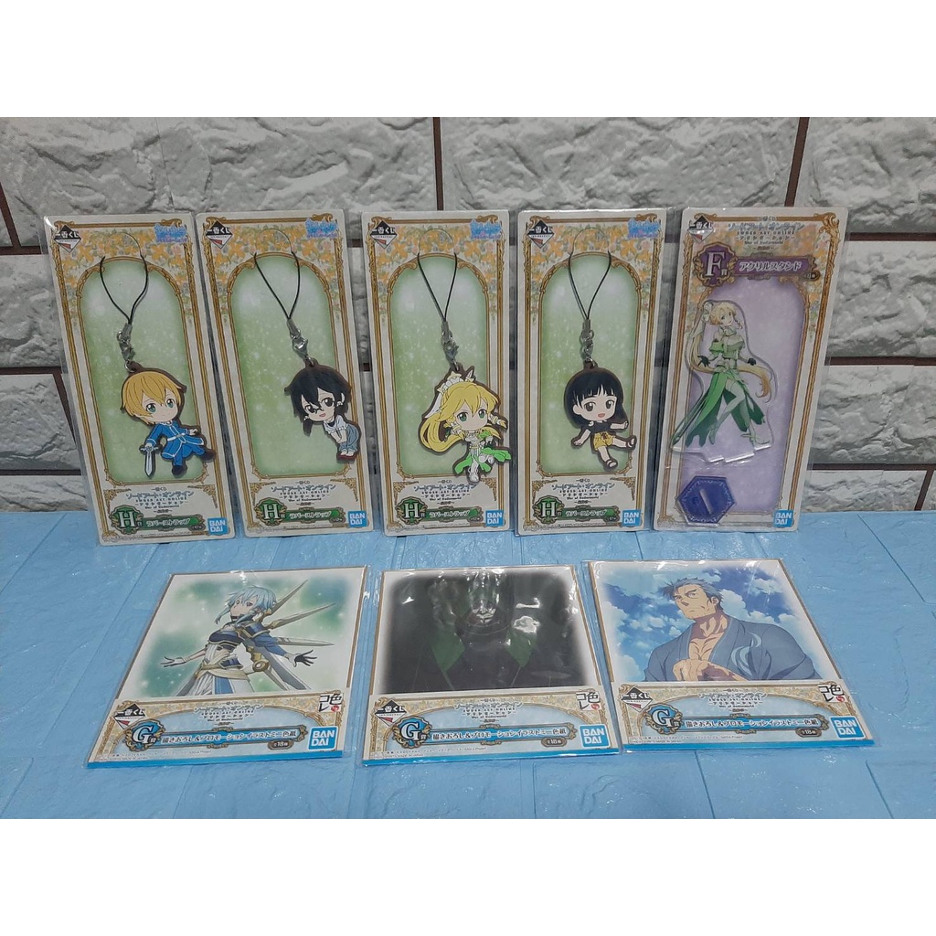 (ของแท้ มือ1) sword art online ichiban kuji (ของสะสม)
