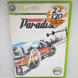 แผ่น Xbox 360 Burnout Paradise (แผ่นแท้)(PAL)