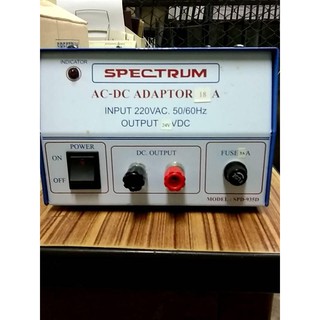 สั่งปุ๊บ ส่งปั๊บ🚀Spectrum หม้อแปลงไฟ Adaptor AC 220V เป็น DC 24 V 18 แอมป์