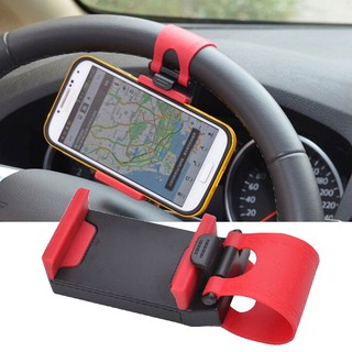 OEM ที่ยึดมือถือกับพวงมาลัยรถ Car steering wheel phone holder