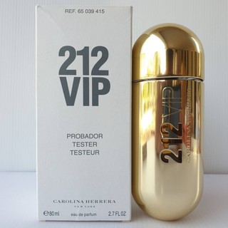 ส่งฟรี CAROLINA HERRERA CH 212 Vip EDP 80ml กล่องเทส  น้ำหอม SEP01