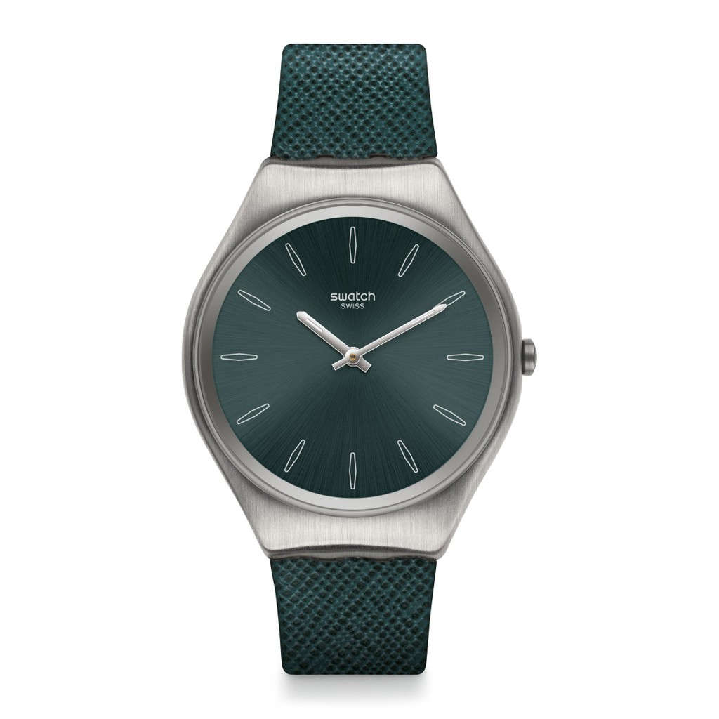 Swatch Skin Irony สวอท์ช สกิน ไอรอนนี่ สีเขียว SYXS121 นาฬิกาสำหรับผู้หญิง