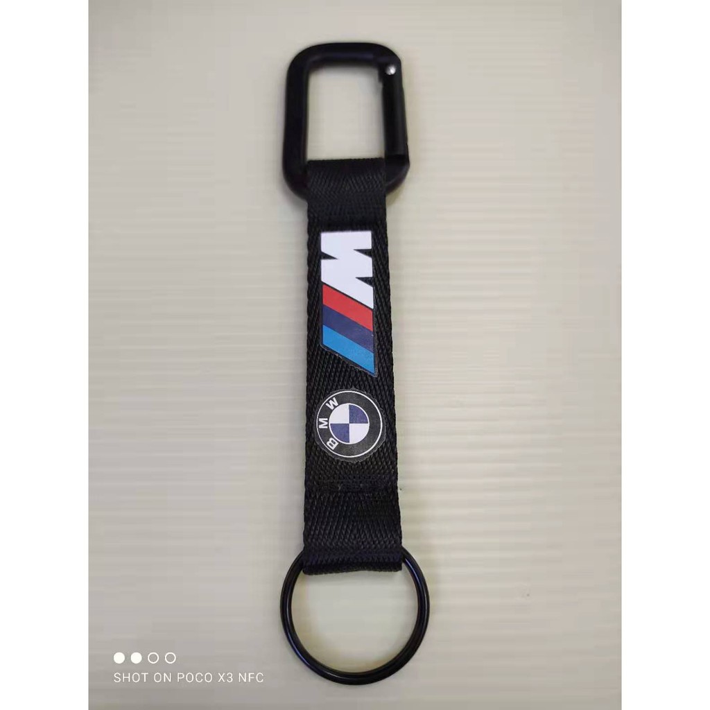 BMW พวงกุญแจจี้พวงกุญแจสร้างสรรค์แขวนหัวเข็มขัด