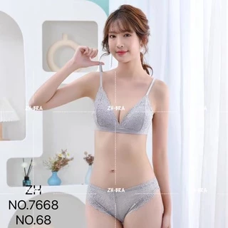เซตชุดชั้นในลูกไม้เซ็กซี่🆕บราลูกไม้ZH.7668&68
