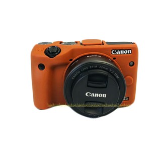 ซองซิลิโคนยางซิลิโคนหุ้มด้วยยางกันกระแทกสำหรับ Canon EOS M3