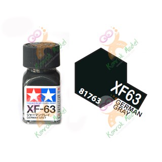 สีสูตรน้ำมัน Tamiya Enamel XF63 German Grey 10ml