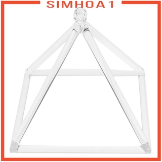 ( Simhoa1 ) B Note Crystal Sing พีระมิดควอทซ์ 9 นิ้ว
