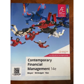 หนังสือ Text book  สภาพใหม่ยังไม่เคยใช้งาน CONTEMPORARY FINANCIAL MANAGEMENT 14 ED. (ASIA ED)