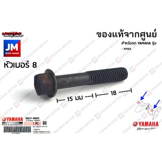 95E370603500 น็อตบังโคลนหน้า, โบ๊ลท์ เเท้ศูนย์ YAMAHA XMAX