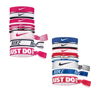 Nike Collection ไนกี้ ยางรัดผม 1แพ็คมี 9 ชิ้น Mixed Ponytail Holder 9PK N.JN.K8.925 / JN.K8.986 (550)