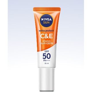 🌟 เซรั่ม ป้องกันแสงแดด สำหรับผิวหน้า นีเวีย NIVEA SUN EXTRA PROTECT C&amp;E VITAMIN SPF50 PA+++