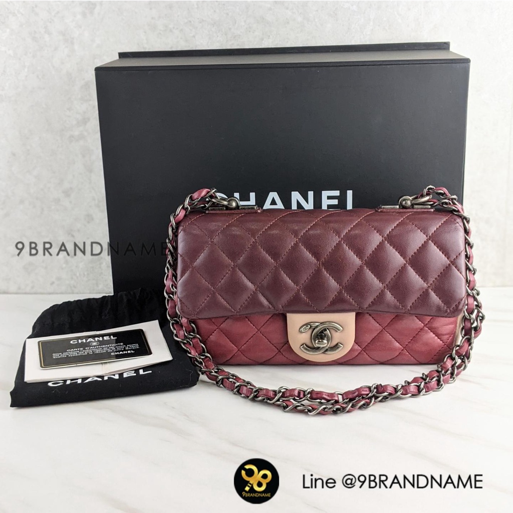 U​ S E D💼C​ H​🅰️N​ E​ L💼Classic 3 Tone Lamb 🛒CN01072🛒 👉Serial​:20xxxx 👉Size​ : 8.5 👉89,900- 👉อปก. กล