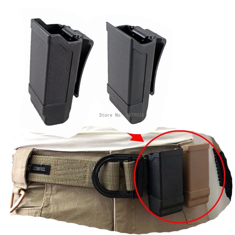 ยุทธวิธี SINGLE STACK นิตยสารกระเป๋า HOLSTER ผู้ถือนิตยสารสำหรับ Glock 9มม. ถึง.45 calibre นิตยสาร19