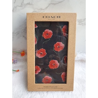 Iphone X/XS/7+/8+ Case with Poppy Print