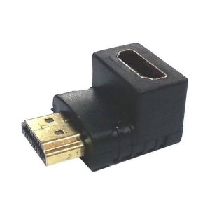 ตัวต่อสาย HDMI แบบงอ สำหรับพื้นที่แคบในการเสียบช่อง HDMI ของทีวี