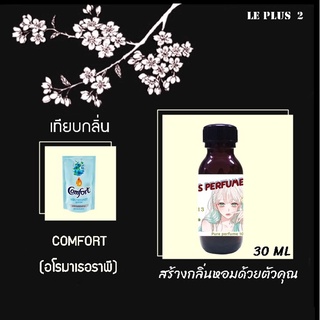 หัวเชื้อน้ำหอมเทียบกลิ่น ปรับผ้านุ่ม COMFORT (อโรมาเธอราพี)หัวน้ำหอมเกรด A หัวเชื้ออย่างดีไม่ผสมแอลกอฮอลส์