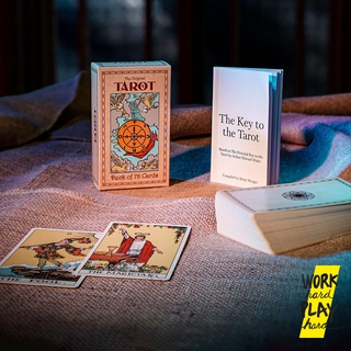 WHPH Shop ไพ่ยิปซี พร้อมหนังสือ ไพ่ทาโรต์ tarot cards the rider คุณภาพงานส่งออก ขายบน Amazon อเมริกาและยุโรป