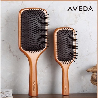 พร้อมส่งจากไทย *มีกล่อง* Aveda Brush แปรงหวีไม้แท้มี 2 ขนาดให้เลือก