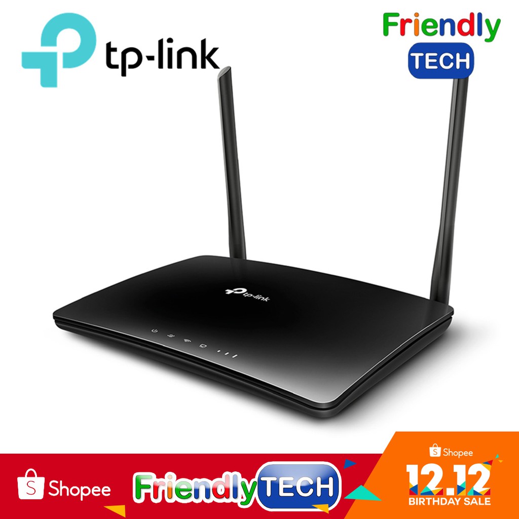 ใส่ซิมได้ ทุกค่าย 4G Router TP-LINK MR6400 Wireless N300