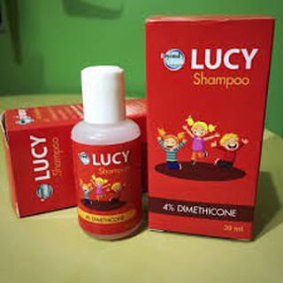 LUCY Scaby Shampoo ลูซี่ แชมพูกำจัดเหา 30 ml. ฟรี หวีเสนียด