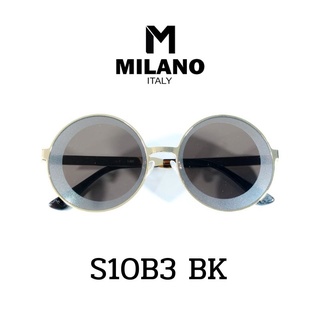 Milano Sunglass แว่นตากันแดด แว่นกรองแสง แว่นตาวินเทจ แว่นสายตา ใส่ได้ทั้งชายและหญิง รหัส S10B3 มีหลายสี พร้อมส่ง