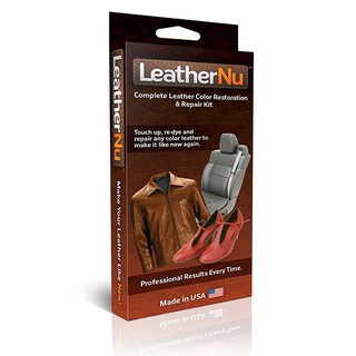 LeatherNu : LTULN1* อุปกรณ์ซ่อมเครื่องหนัง Complete Leather Color Restoration &amp; Repair Kit