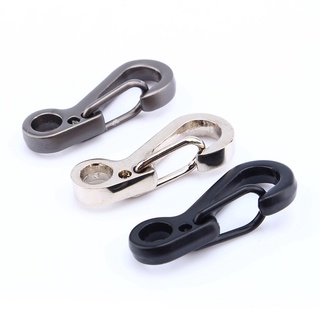 พวงกุญแจคลิปตะขอขนาดเล็ก Edc Carabiner อุปกรณ์สําหรับเอาตัวรอด