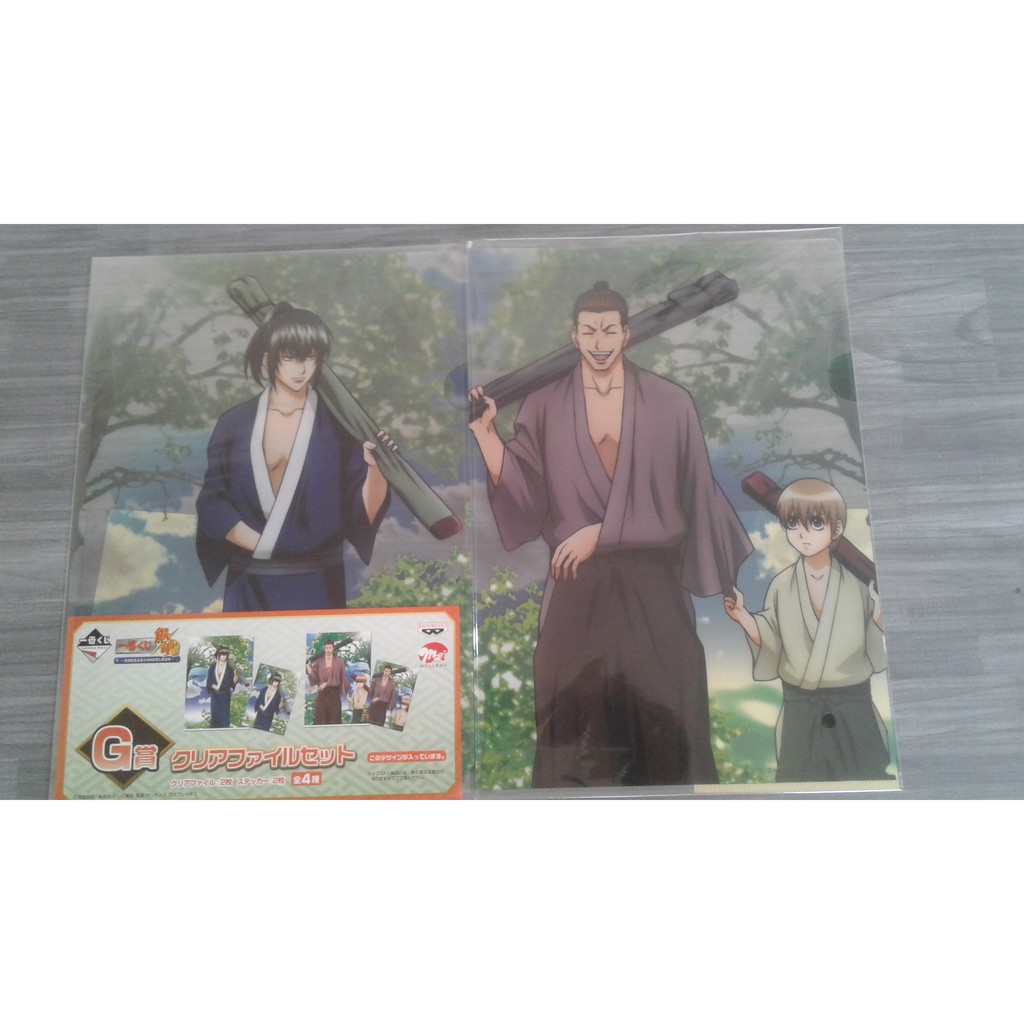 Gintama เซ็ตแฟ้ม 2 ชิ้น Ichiban KUJI