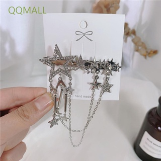 Qqmall กิ๊บติดผมรูปดาวห้าแฉกประดับพู่ห้าแฉกสําหรับผู้หญิง