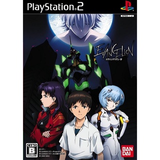 Evangelion: Jo PS2 แผ่นเกมส์PS2 เกมเพล2 แผ่นไรท์