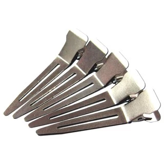 Star Let Single Pin Curl Clips (Aluminum Hair Clip) | กิ๊ฟ กิ๊บปากเป็ด สแตนเลสสั้นและยาว | 12 ตัว(9ซม) ,30&50 ตัว(4.8ซม)