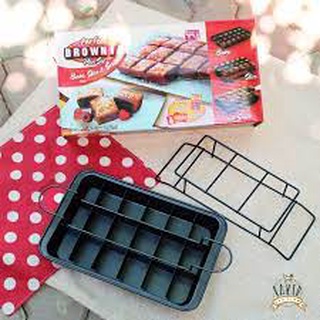 ชุดถาดอบบราวนี่ 18 ช่อง Perfect Brownie Pan Set รุ่น18-Sep-J1