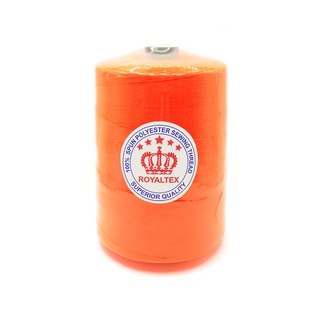 ด้ายเย็บกระสอบ 20/6 ตราCrown Brand สีส้มสะท้อน(รหัส548) 1kg