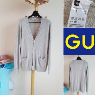 🎎เสื้อคลุมแขนยาวคาร์ดิแกนแบรนด์GU.💯SzL.ผ้าเนื้อนิ่มสวมใส่สบาย.