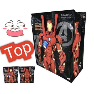 Ok2bag กระเป๋า Avengers ไอรอนแมน ไซส์ L   กระเป๋ากระสอบ กระเป๋าการ์ตูนลิขสิทธิ์แท้!!!