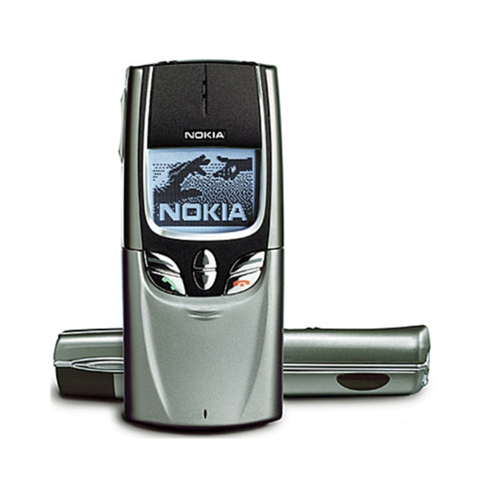 Nokia 8850 GSM การ์ดเดี่ยว 830mAh สีเทา โทรศัพท์มือถือ