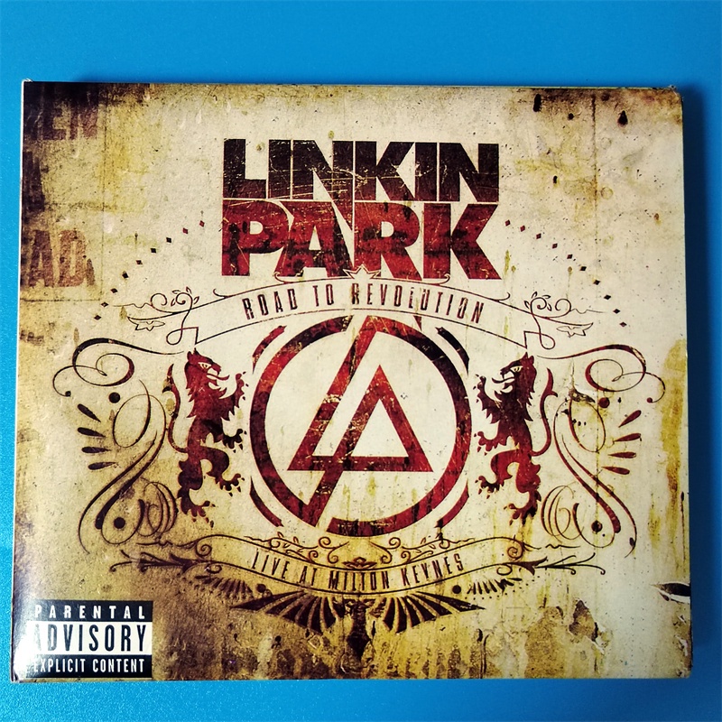 แผ่น CD DVD เพลง Linkin Park Road to Revolution