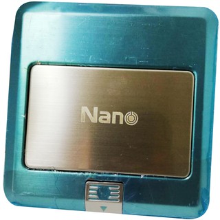 เต้ารับฝังพื้น NANO ( floor socket) รุ่น FLS (มีสีเงิน,สีทอง)