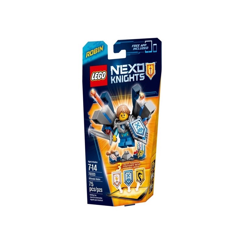 LEGO Nexo Knights 70333 Ultimate Robin ของแท้ กล่องมีตำหนิเล็กน้อย