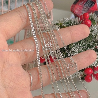 สร้อยข้อเท้าเงินแท้925 ราคาถูก shine hi anklet collection✨🍦