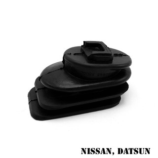ลูกยางกันฝุ่นก้ามปูครัช ยางกันฝุ่น 1 ชิ้น สีดำ สำหรับ Nissan,Datsun 720 Pick Up ปี 1980-1989