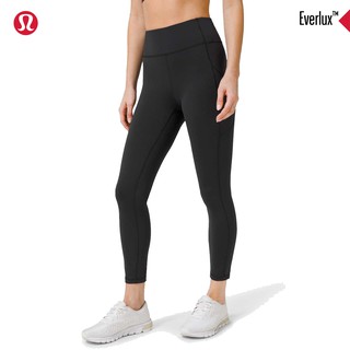 กางเกงโยคะ เทรนนิ่งเอวสูง Lululemonของแท้!!รุ่น Invigorate High-Rise Tight 25นิ้ว-Black(ไม่ใช่งานจีน)