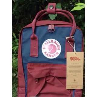 Fjallraven Kanken Mini มินิ ปัก*mini*สีRoyal Blue/Red