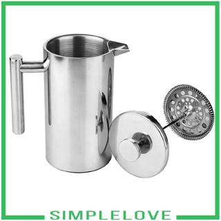 (simplelove) เครื่องกรองกาแฟสแตนเลส plunger